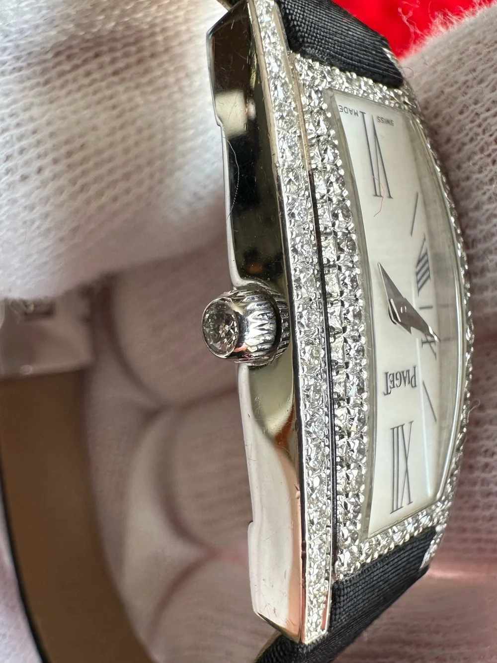 Piaget Limelight Ref. 54035 18K White Gold Factory Diamond Cal. 59P Quartz